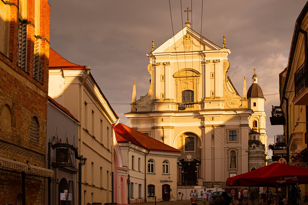 Вильнюс на закате