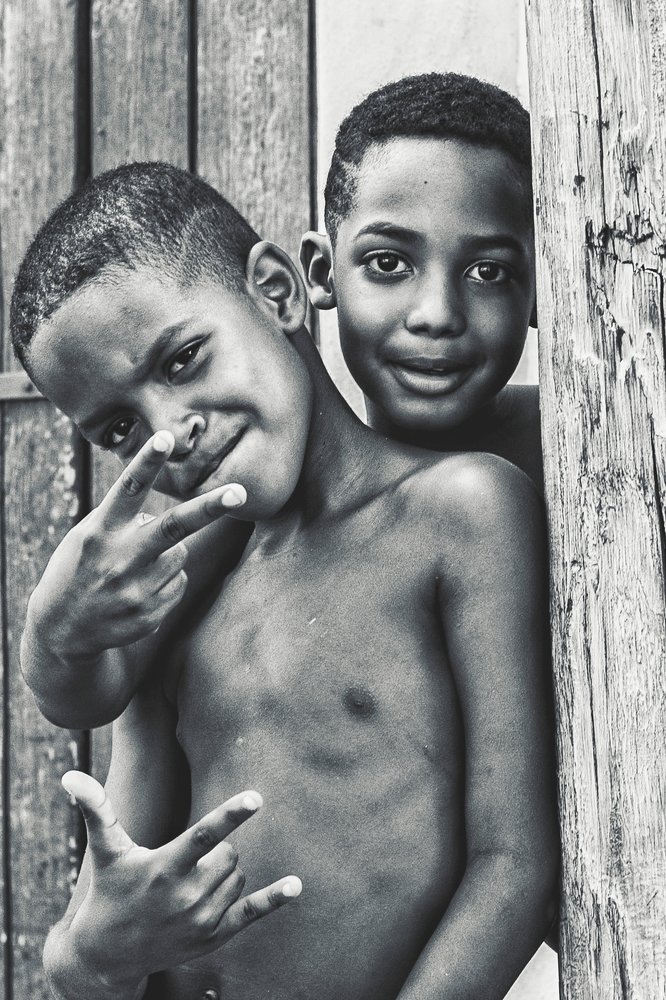 Niños en Cuba