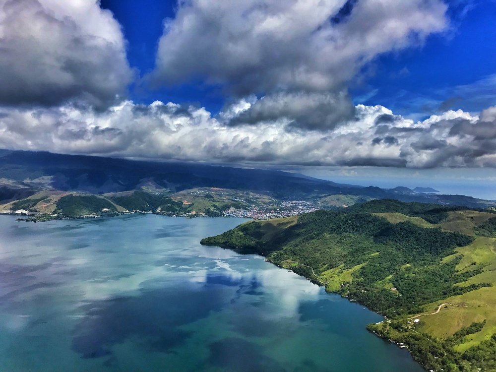 From The Sky of Sentani Lake