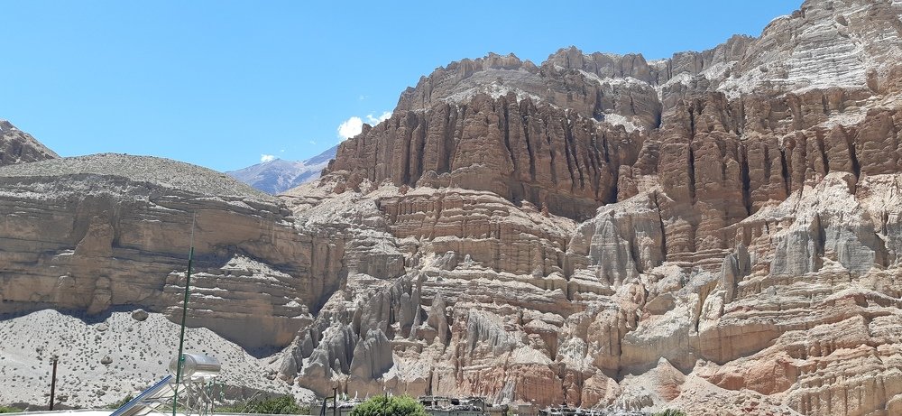 Natural Mustang Desert Historical Mountain.