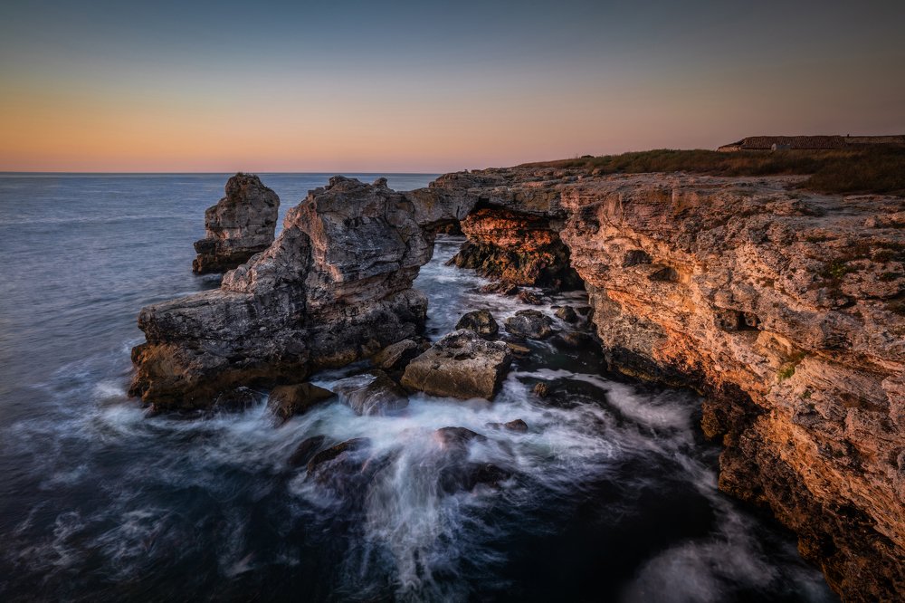 Cliffs at Tyulenovo Village, Black sea, Bulgaria