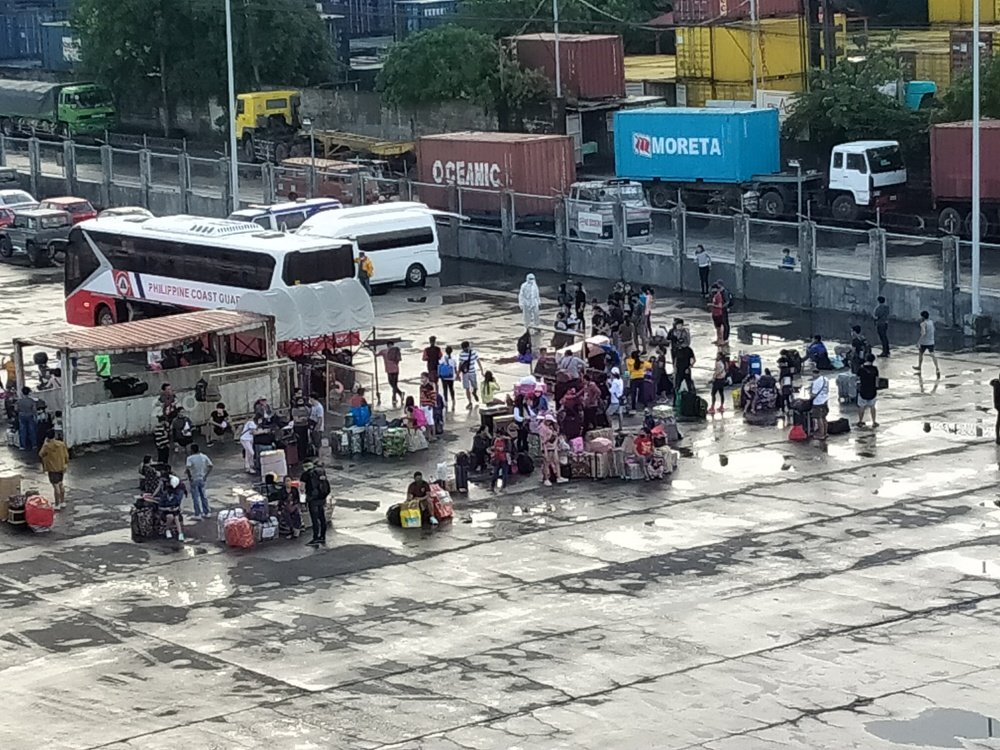 People returning to their home land and for work.