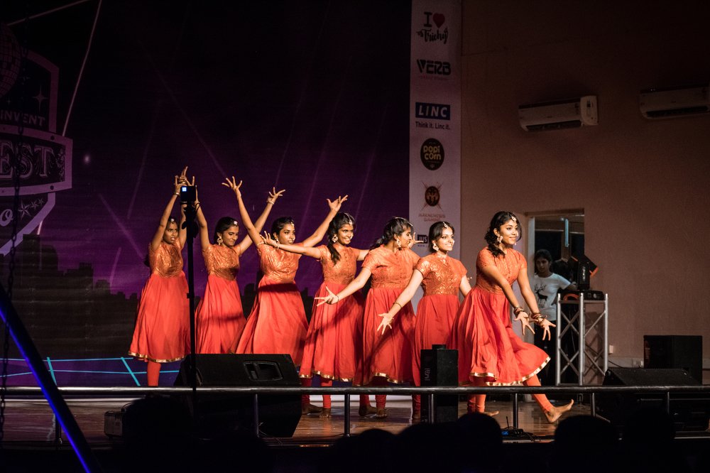 side view of the lady with multiple arms