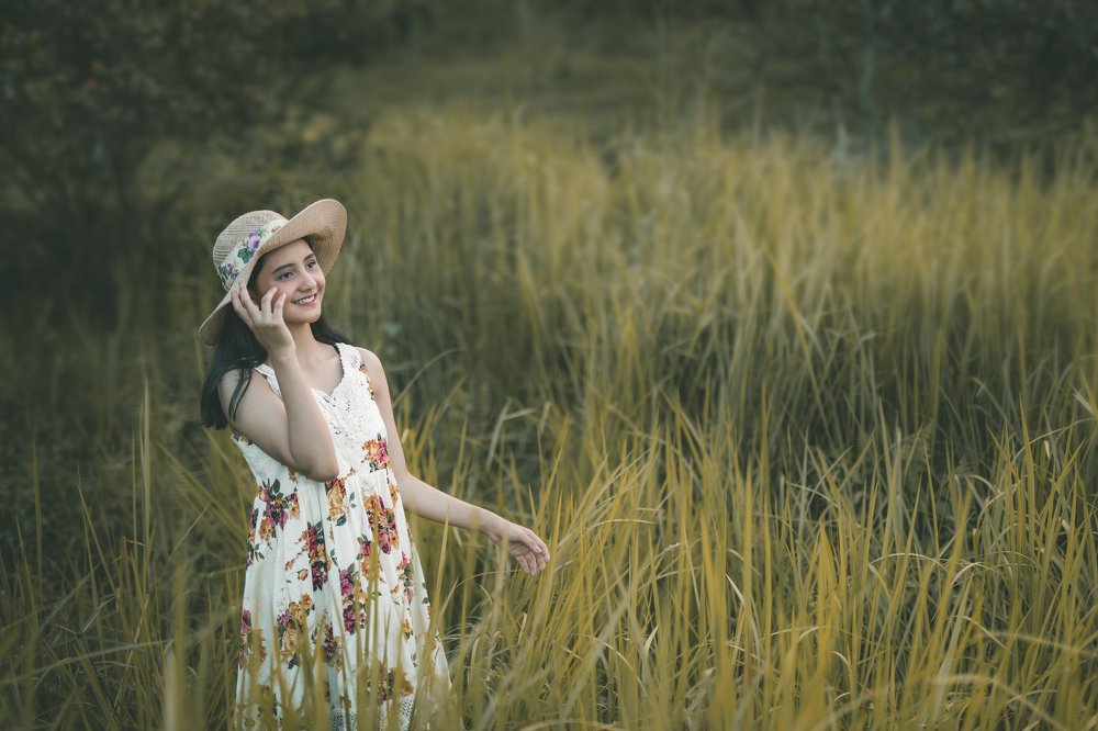 Playing in the Orange Garden