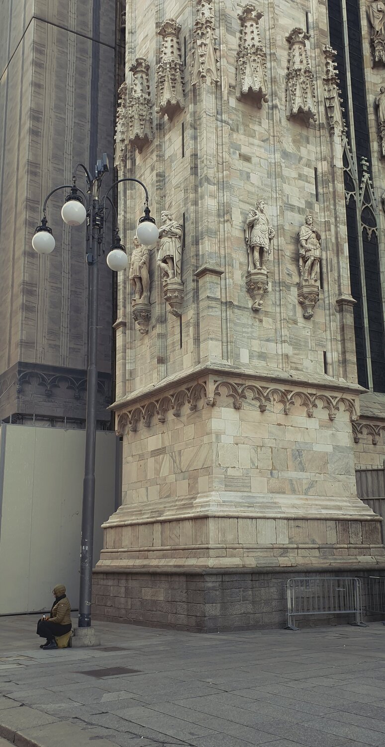 Loneliness in Milan...