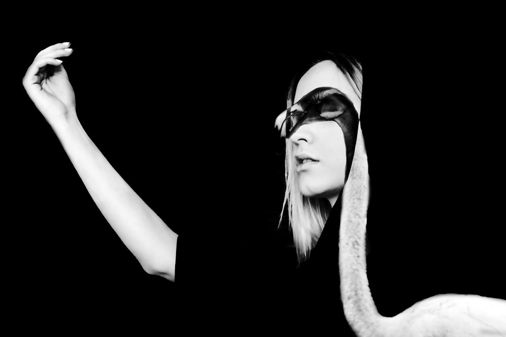 The beautiful essence of a double face