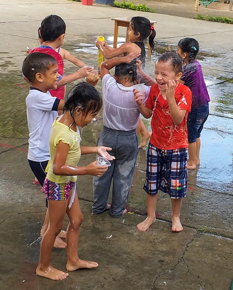 Jugando con el agua