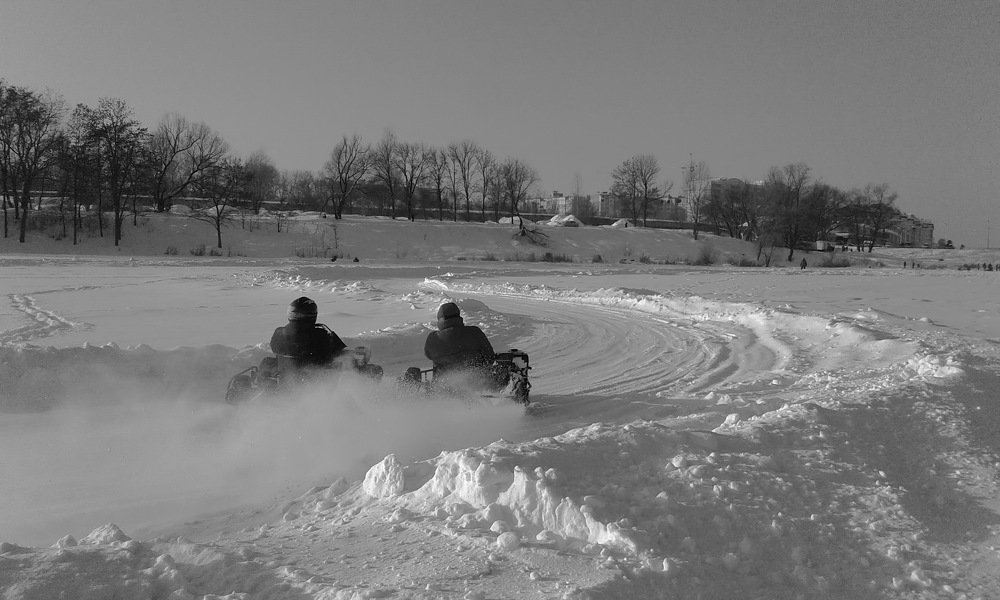 Зимние гонки