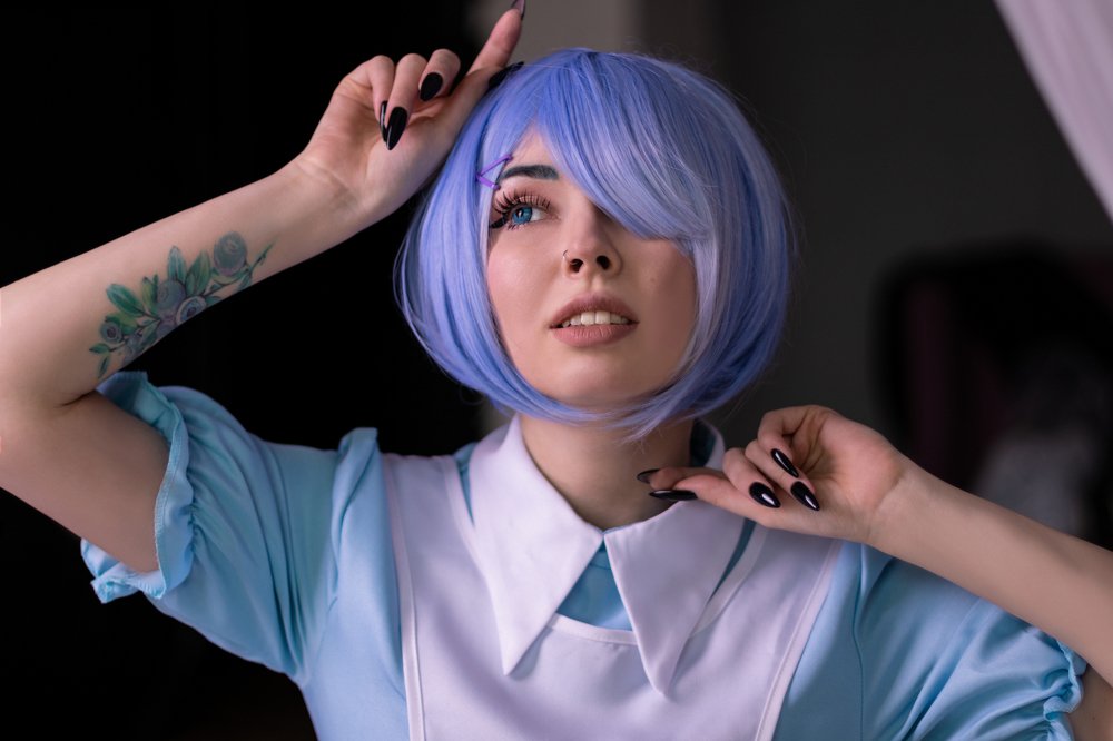 Голубой образ.