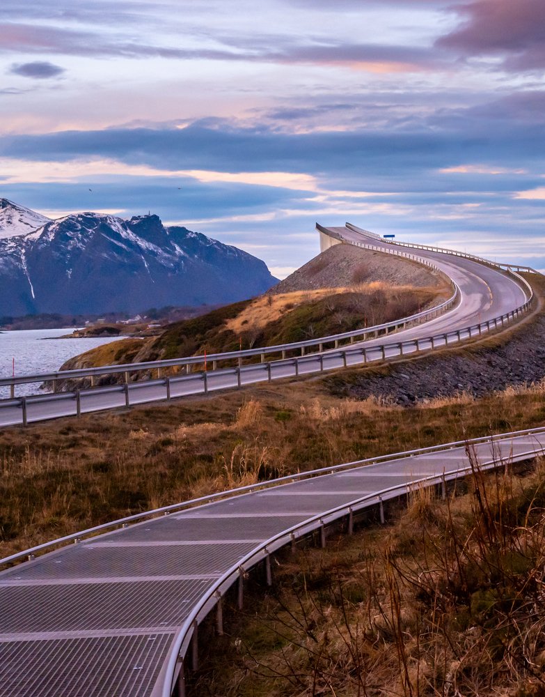 Atlantic ocean road
