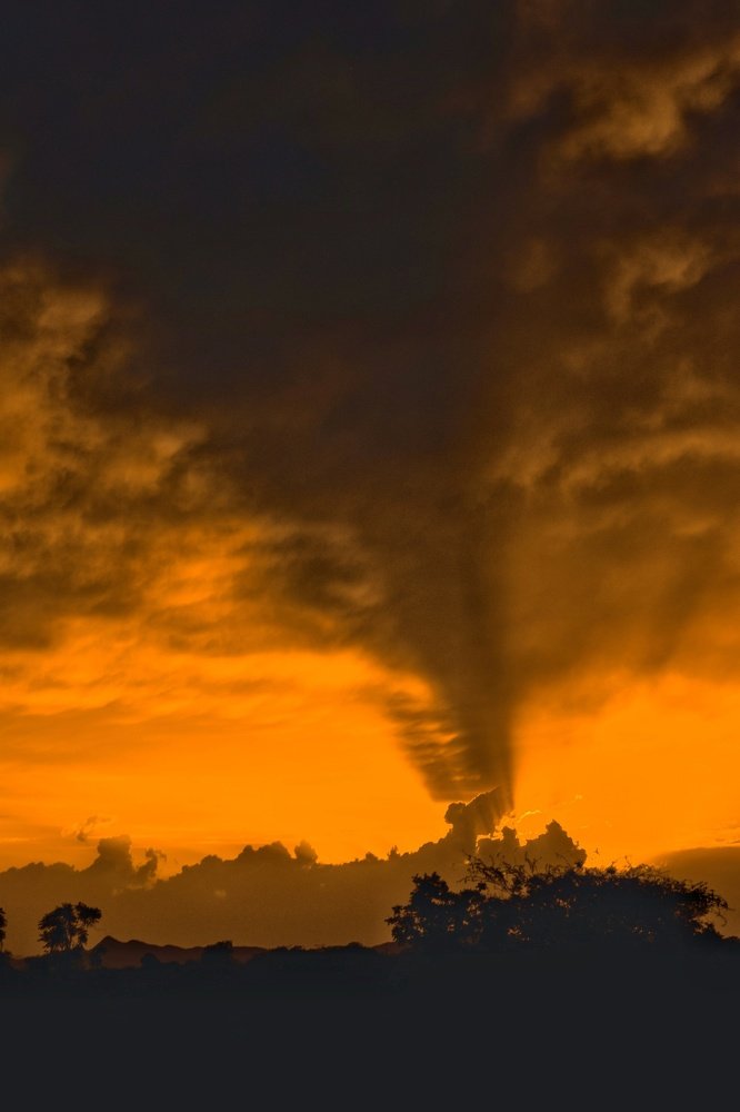 Nature's Own Colours-Train Clouds