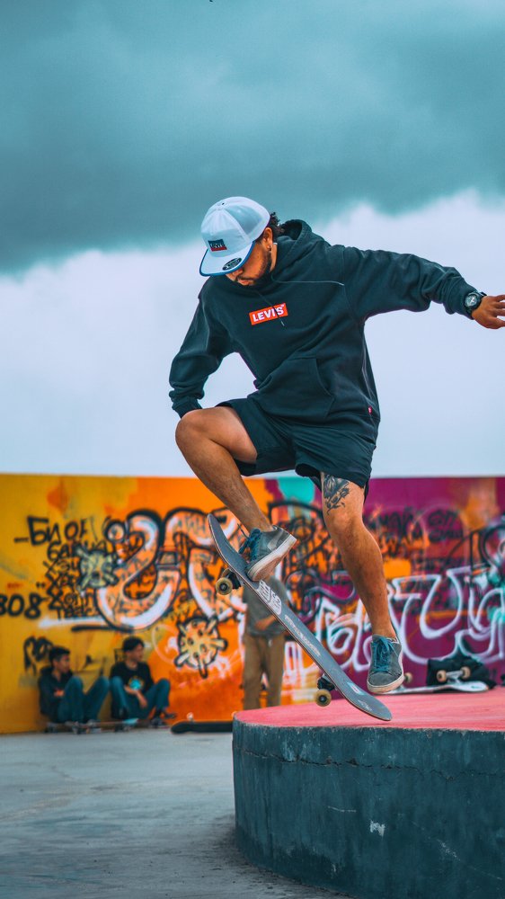 Skateboarding in Mongolia