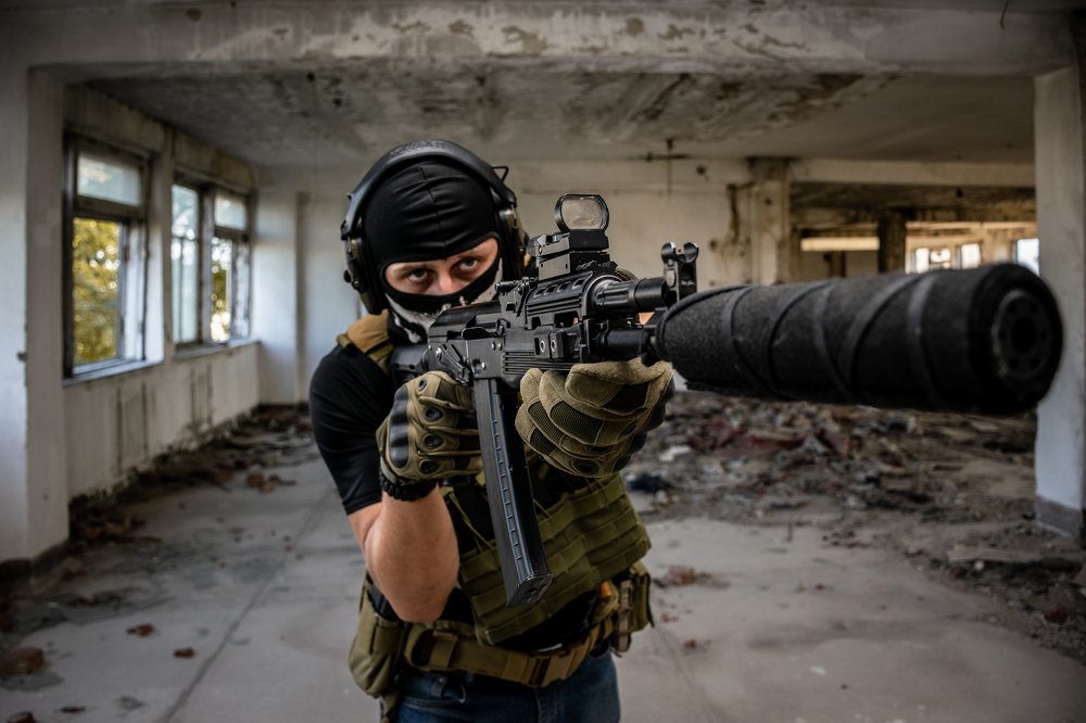 Страйкбольная тренировка