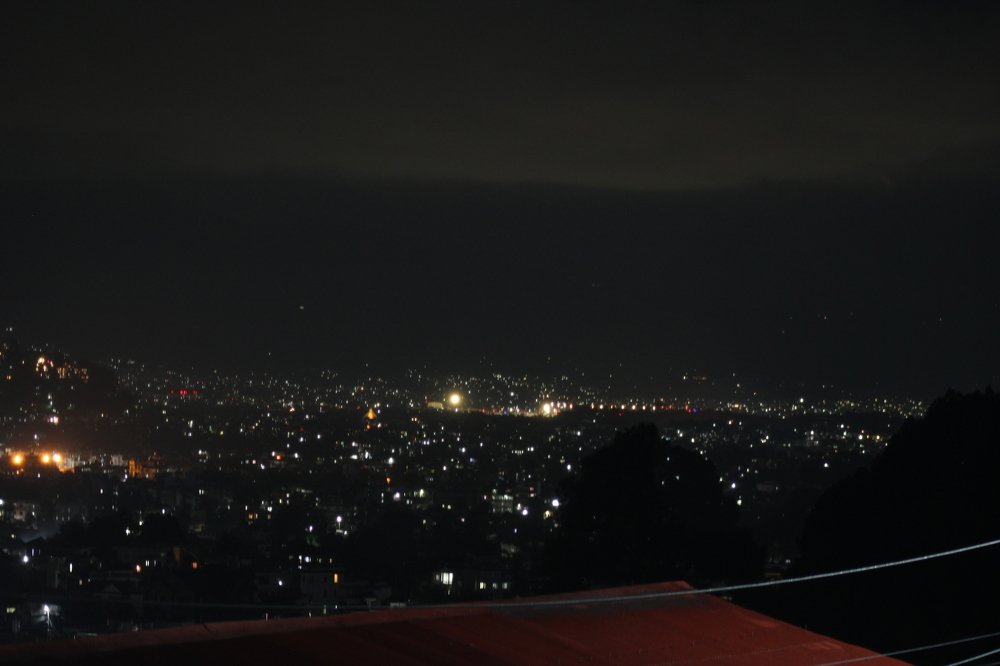 night view of Kathmandu