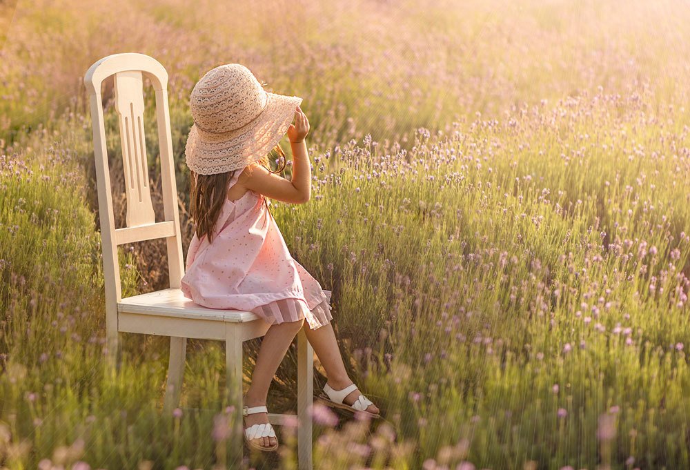 magia en el atardecer