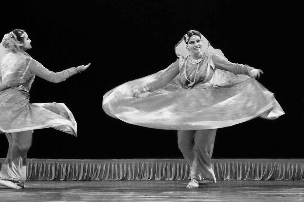 Kathak dancers