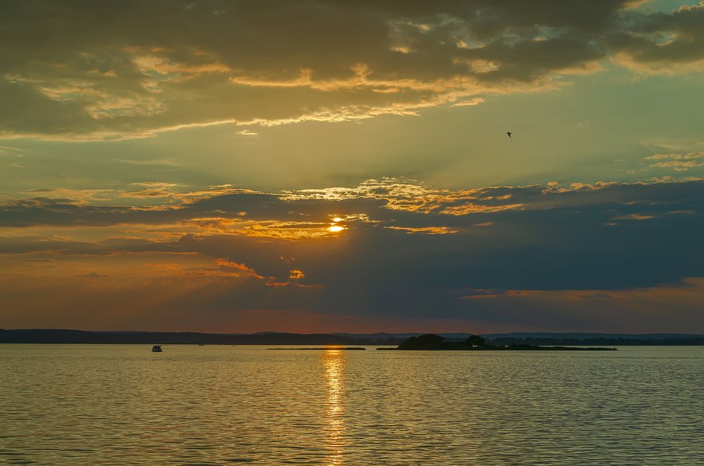 Ещё один вечер на Минском море
