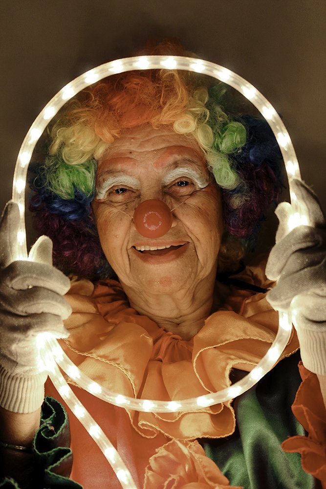 A soul painted in light