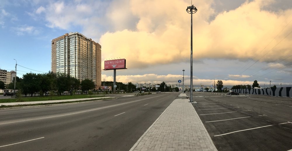 Закат после циклона