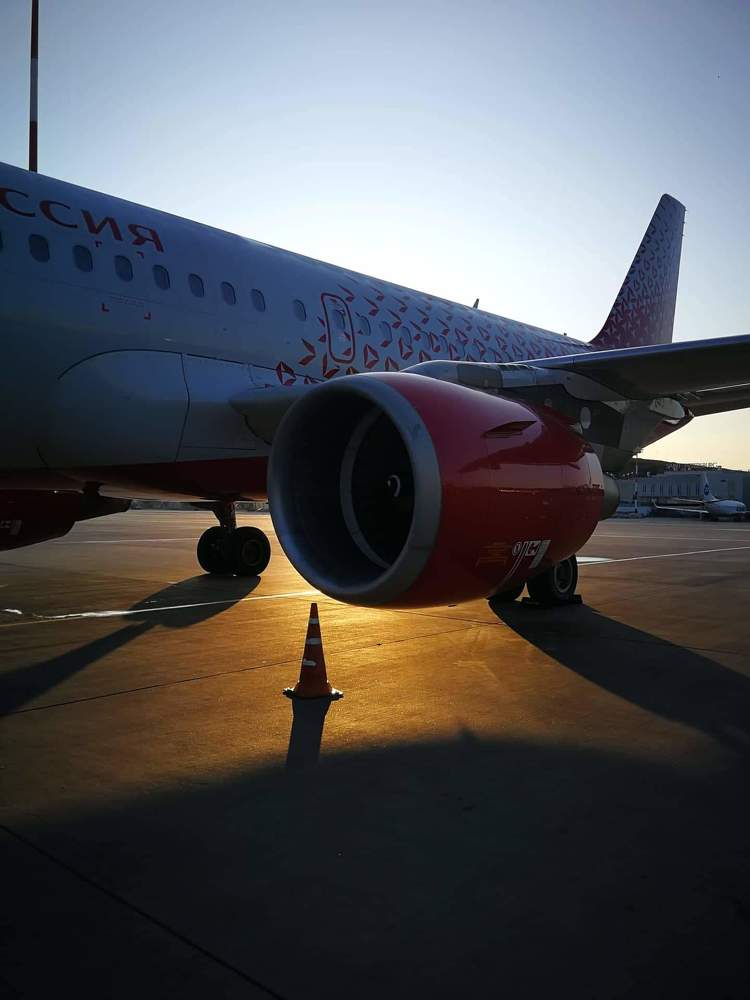 Рассвет на взлётном поле