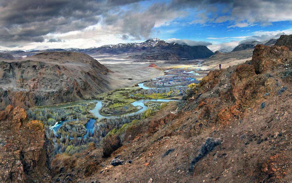 Вид на Чаган-Узун с Красной горки.