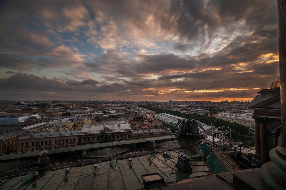 Roofs of St. Petersburg