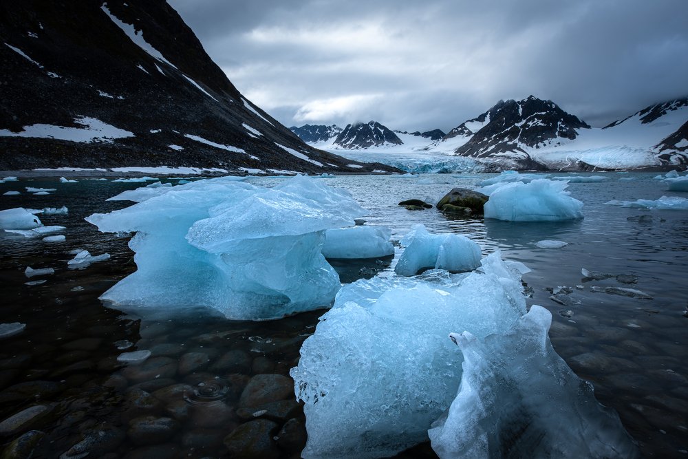 Svalbard Glacier