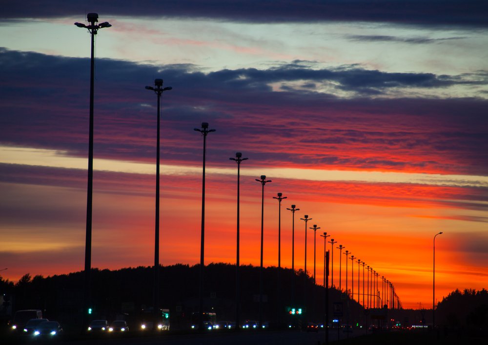 Highway to the sunset