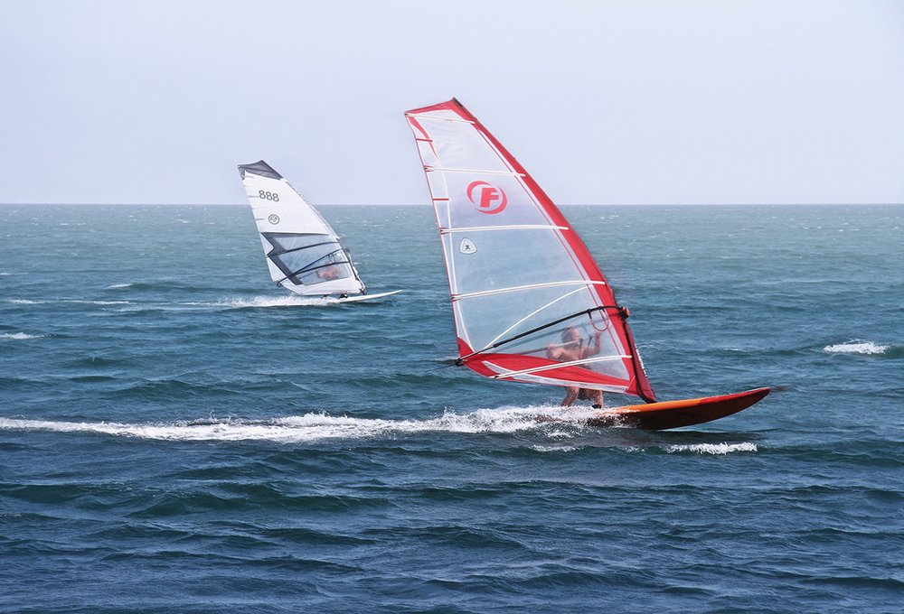 На перегонки с ветром