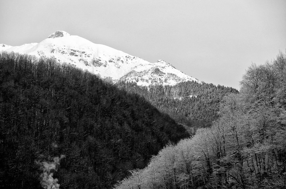 Зима в горах