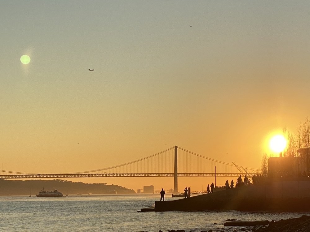 Вечерний Лиссабон