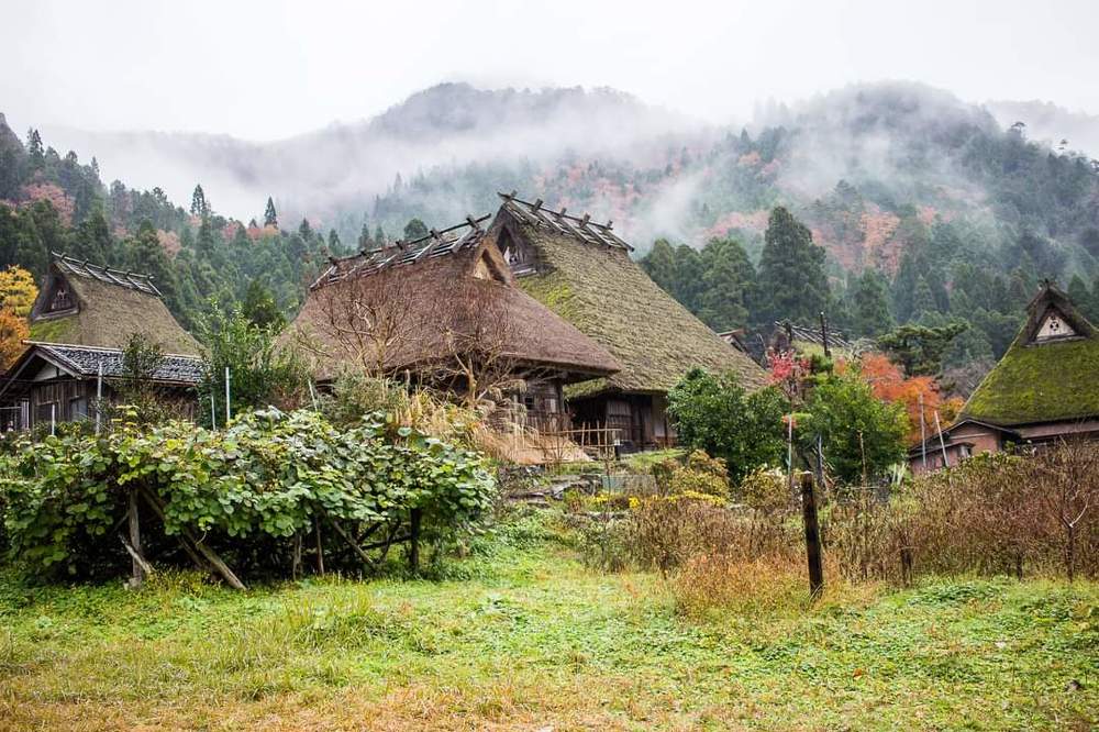 Traditional house in Miyama, Japan