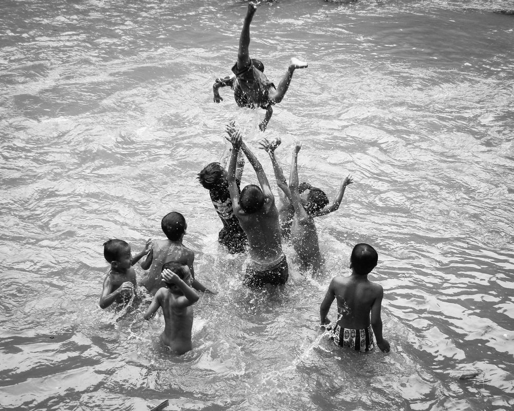 happy children with their childhood