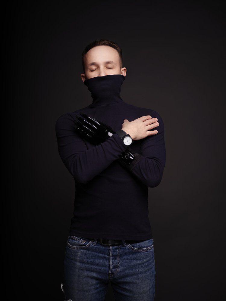 Автопротрет Кибер человека