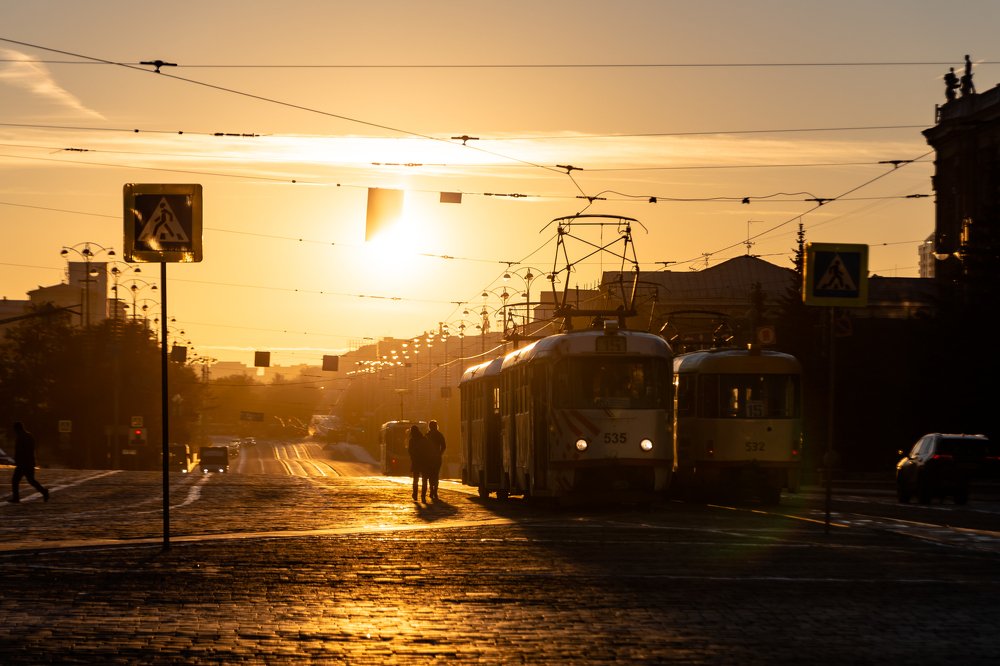 Екатеринбург 6 утра.