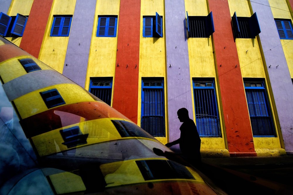 Reflection of his life.