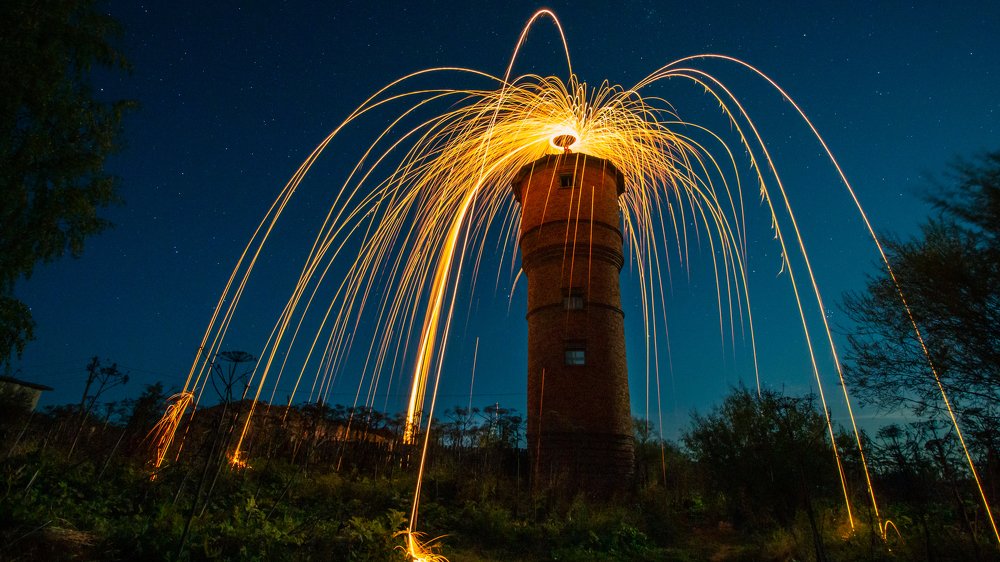 Дождь ночного неба