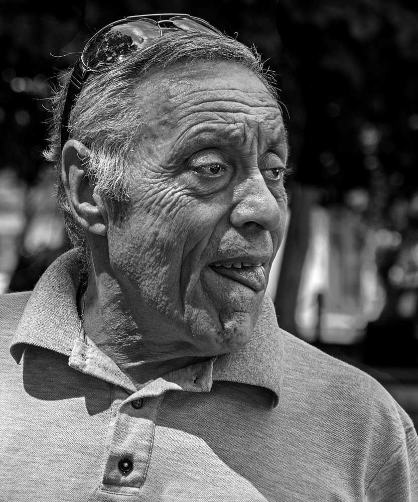 Уличный портрет.