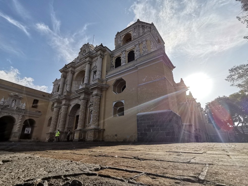 Amanece en Antigua
