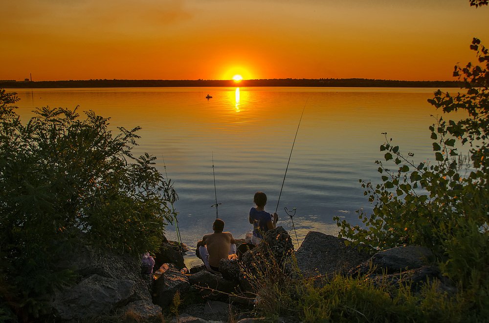 Вечерняя рыбалка