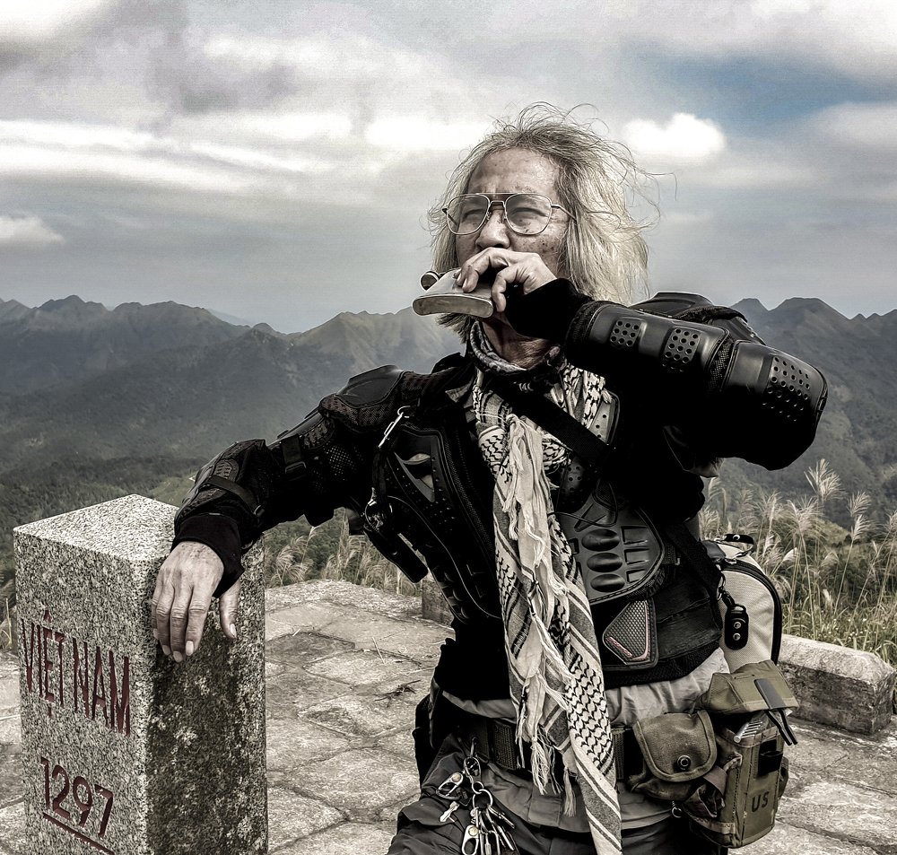 Had some brandy on border Vietnam and China