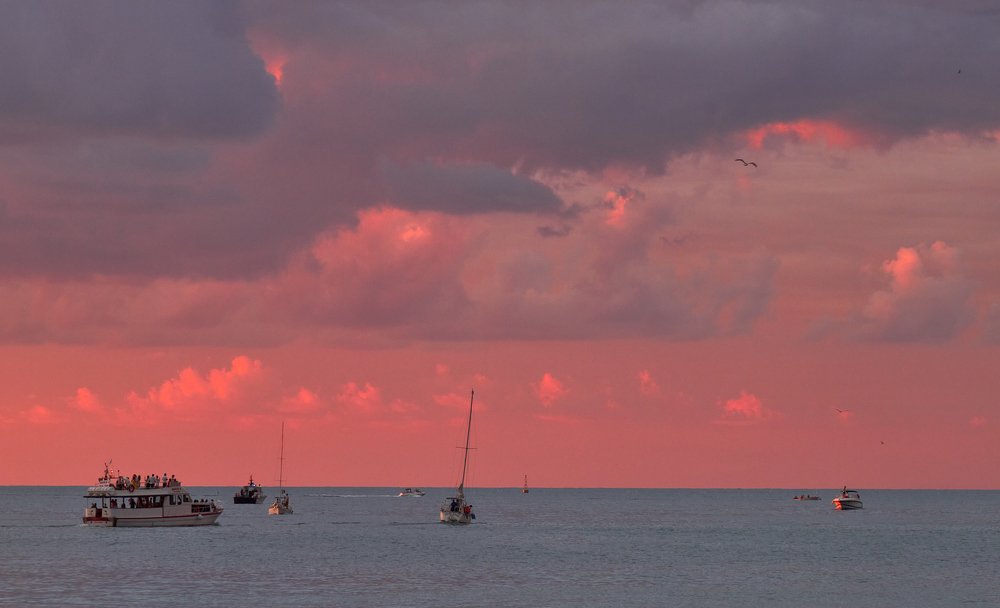 An evening walk   Вечерняя прогулка