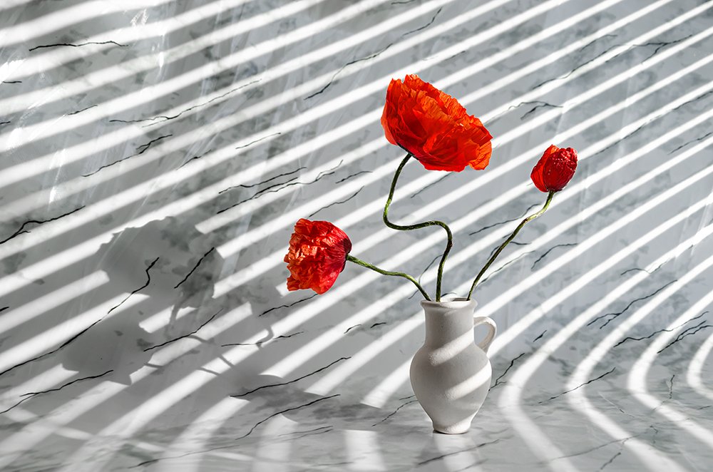 Маки в полосочку