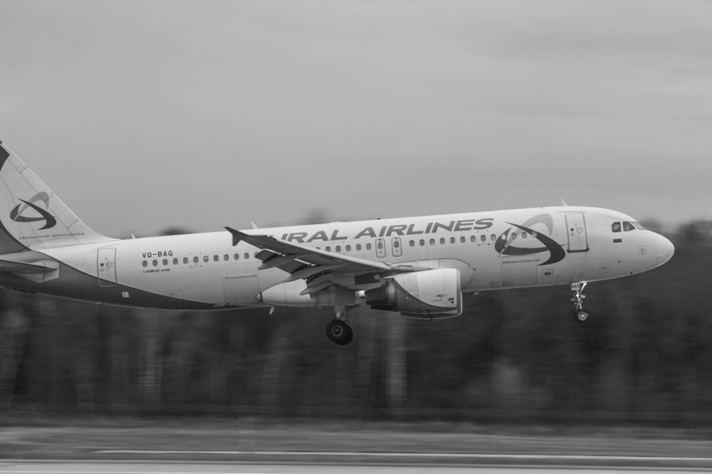 Самолёт идёт на посадку