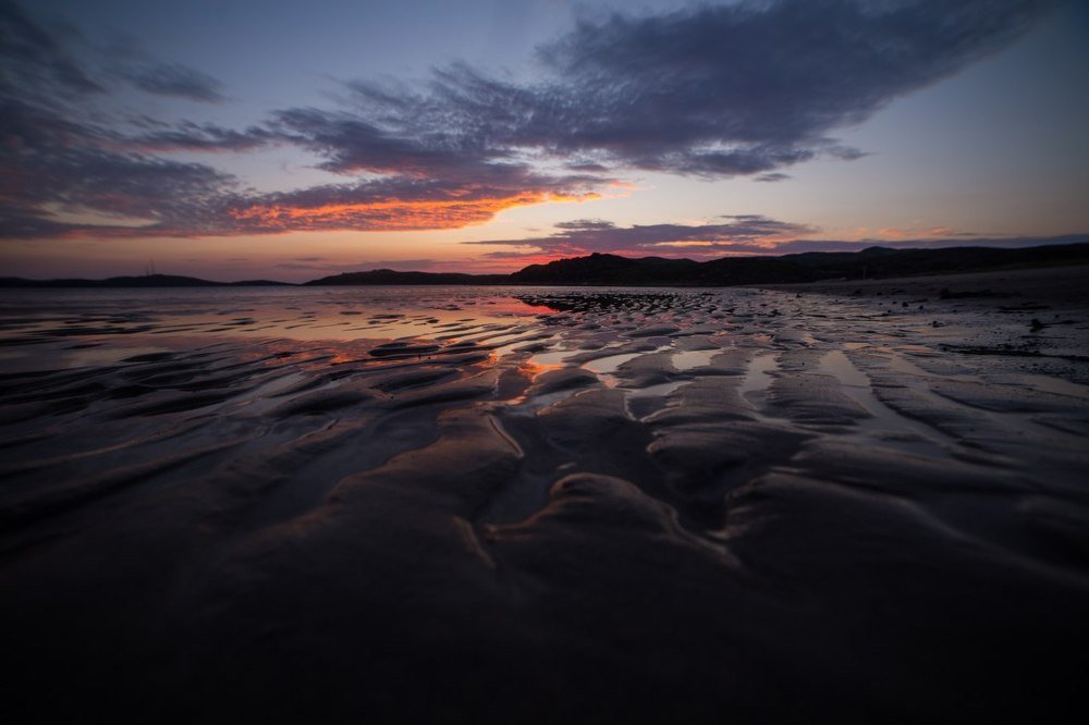 «Огневые краски заката»