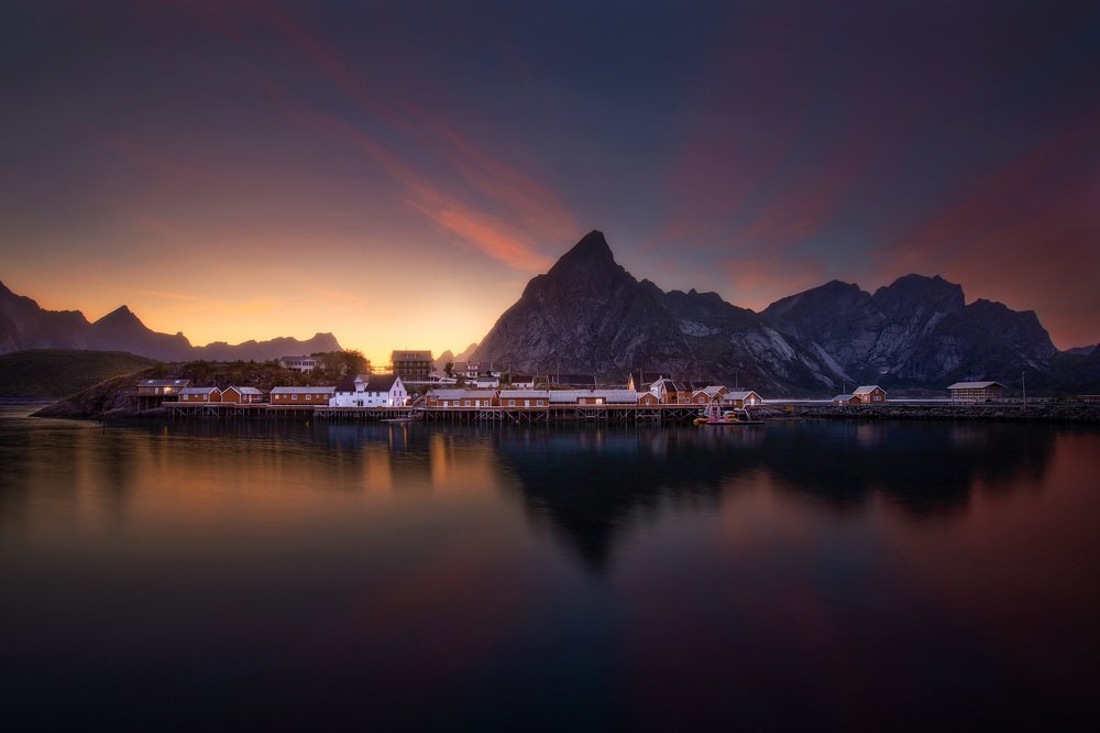 Between the day and night, Lofoten - Norway