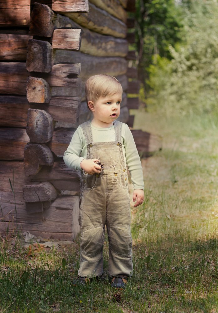 У бабушки в деревне
