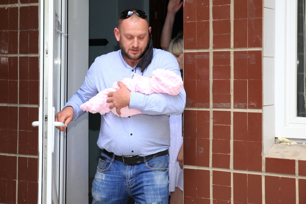 Дочка, пошли домой