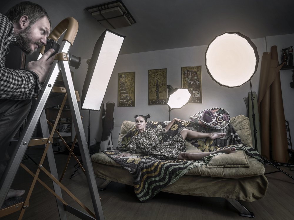 My hat instead of myself