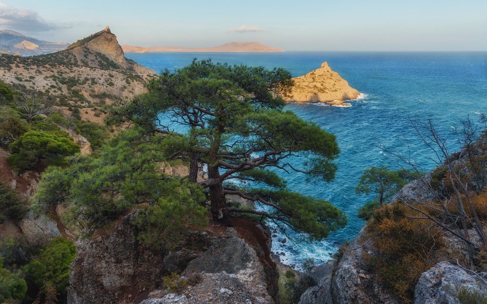 Вечер у моря...